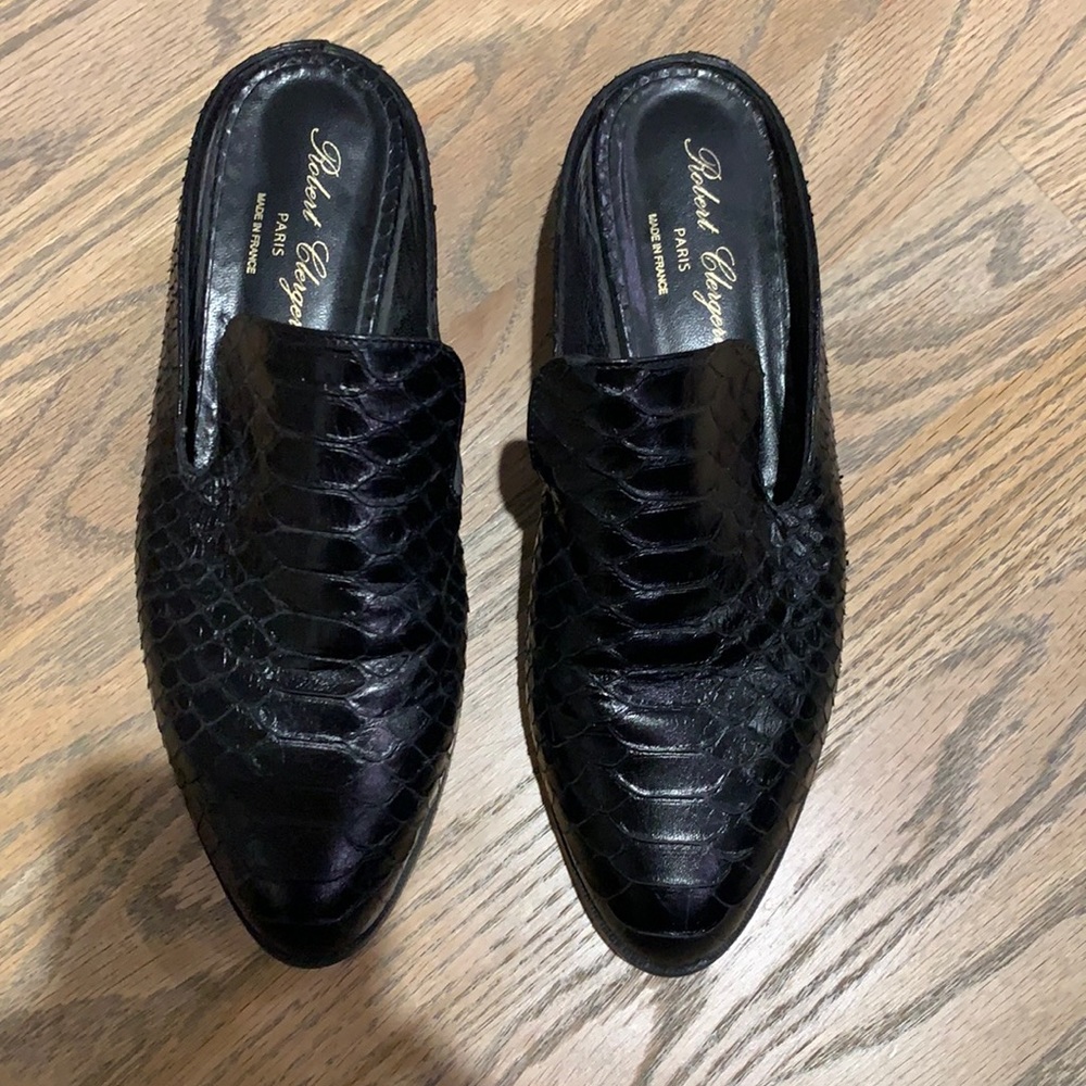 Clergerie Lizard Mules - IT39